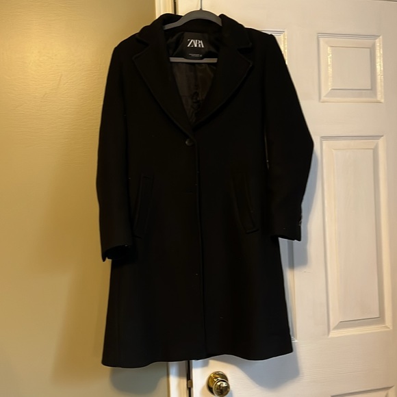 Zara black Peacoat - Picture 5 of 7
